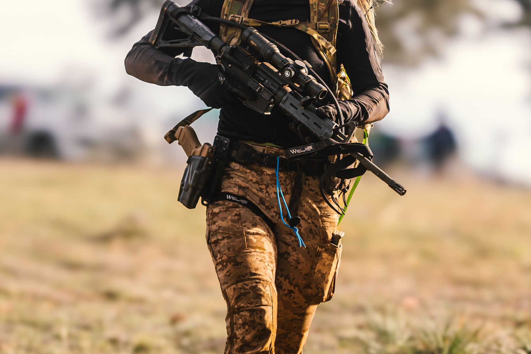 OED Run N Gun competitors moving through a course